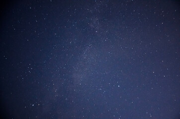 Milky Way and summer triangle