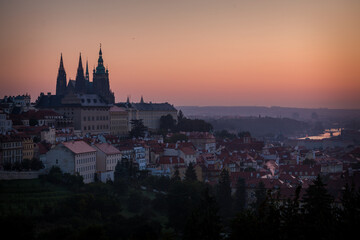 Prague Castle in Prague in czech republic
