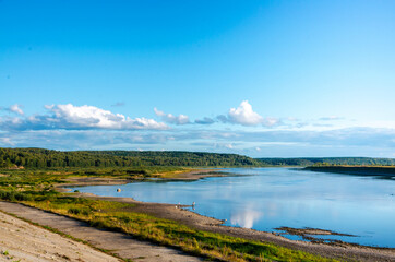 river in the mountains