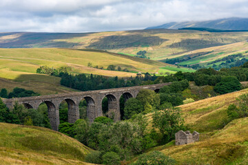 Obraz premium Dent Head Viaduct in Yorkshire Dales