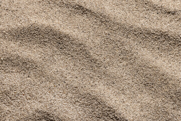 Wallpaper, background of sea sand in the form of dunes. Summer, vacation and sea concept.