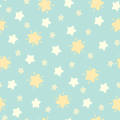 Seamless pattern for baby fabric.