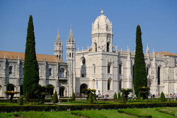 Portugal Lisbon - Jeronimos Monastery Gothic Manueline-style monastery