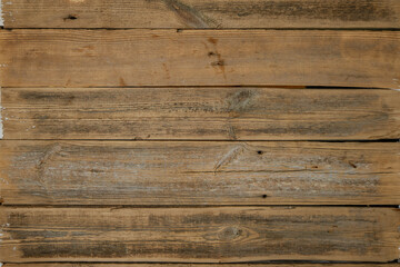 Horizontal wooden planks background