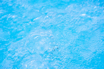 ジャグジーの水面