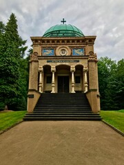 Mausoleum der Familie Wagenführ in Tangerhütte (Sachsen-Anhalt)