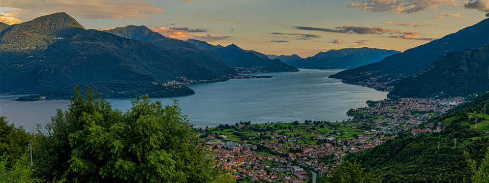 Blick auf die Comer See