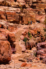 Ruins of Petra ancient town