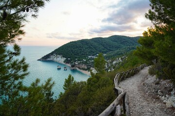 Italienische Küste Apulien