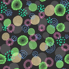Naklejka premium Abstract color background, digital illustration.