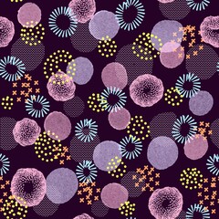 Abstract color background, digital illustration.