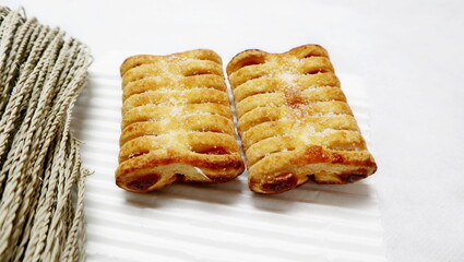 fresh tasty soft pie biscuit