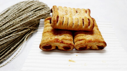 fresh tasty soft pie biscuit