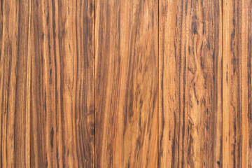 Fototapeta premium zebra wood grain table layer on top view or empty brown wooden wall and floor for home interior or exterior architecture and door texture background or wallpaper to dark vintage and retro on vertical