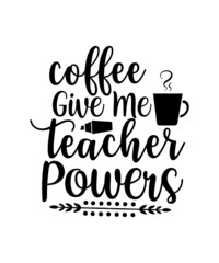 Fototapeta premium Teacher Svg Cut File