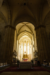 Fototapeta premium ルーマニア トランシルヴァニア地方にある要塞都市アルバ・ユリアの要塞内の聖ミハイ聖堂の聖堂内