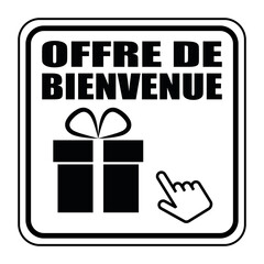 Logo offre de bienvenue.