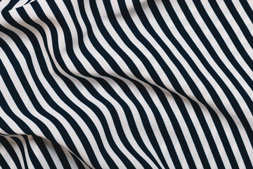 Striped fabric folded folds background