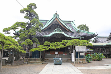 Fototapeta premium 柴又帝釈天の帝釈堂
