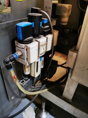 Surabaya, Indonesia 10 Agust 2021 -The atmosphere inside the food industry factory