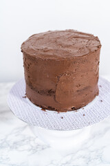 4th of July chocolate cake