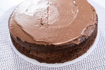 4th of July chocolate cake