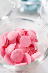 Mermaid themed 3 layer vanilla cake