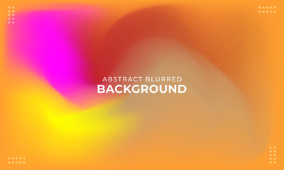 Colorful beautiful blurred abstract background vector template