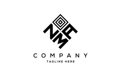 NAM square three latter logo vector