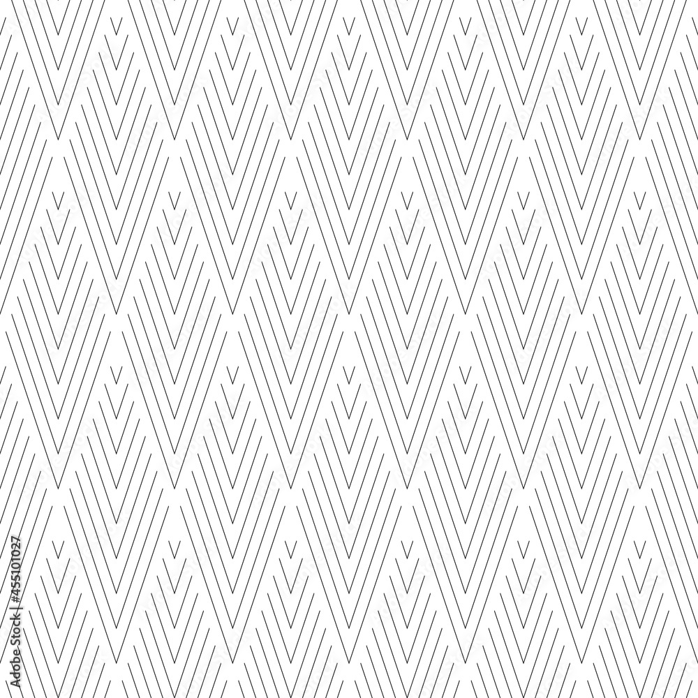 Poster thin line rectangular scales. vector seamless pattern in black and white.
