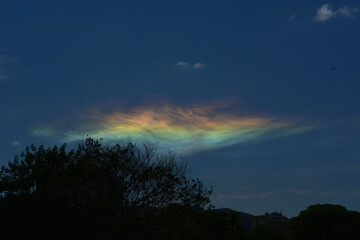 sky with clouds