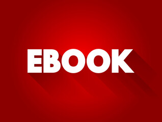 Ebook text quote, concept background