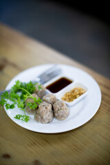 Dim Sum Street food of Thailand
