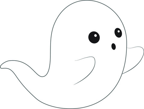 Cute Ghost Images – Browse 5,556 Stock Photos, Vectors, and Video