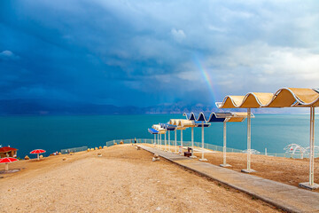 The Dead Sea. Israeli coast