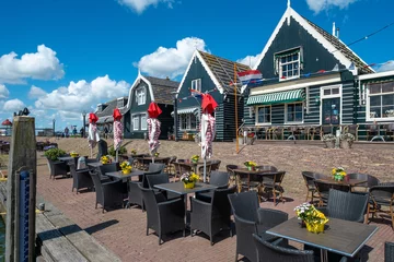 Foto auf Leinwand Former Island Marken, Noord-Holland province, The Netehrlands © Holland-PhotostockNL