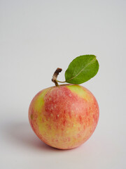 Gala apples isolate on white background