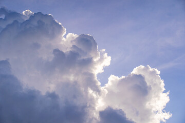 Background of Blue sky with cloud.