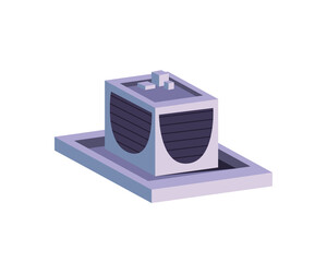 small isometric building