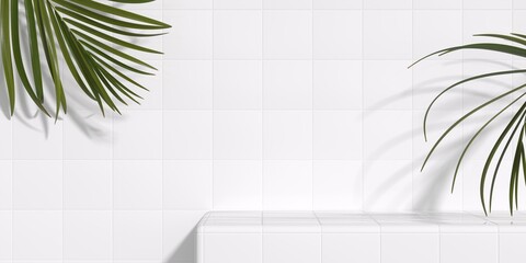 Abstract background for product branding. Mock up scene with empty space minimal style. 3d render