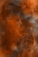 watercolor orange texture background