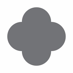 Quatrefoil geometric shape