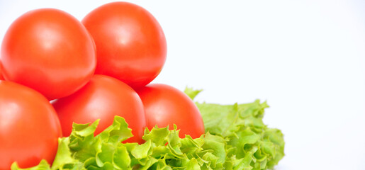 Fresh, tasty, tomato, all organic tomato, fresh organic tomato and lettuce