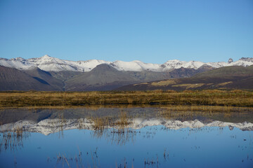 Skaftafell National Park water reflection