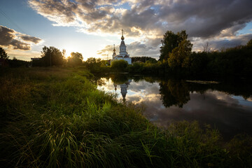 Church in the Name of the Holy Prince Alexander Nevsky, Yekaterinburg, Russia, Ural	
