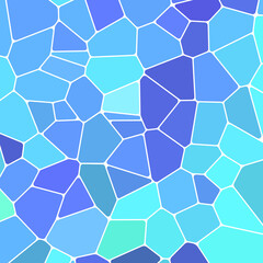 abstract vector stained-glass mosaic background - blue and violet