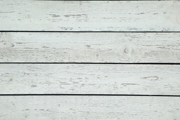 Fototapeta na wymiar Background of old white wood texture