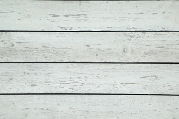 Obraz premium Background of old white wood texture