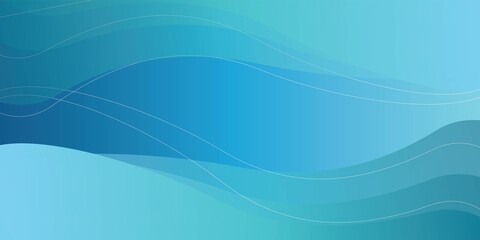 abstract blue wave background landing page. poster. flyer. cover. banner. advertising 