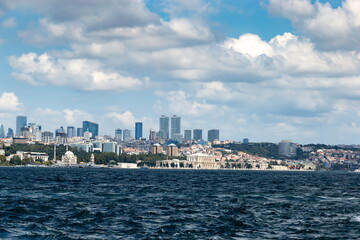 Fototapeta na wymiar Istanbul and Bosporus strait. Turkey